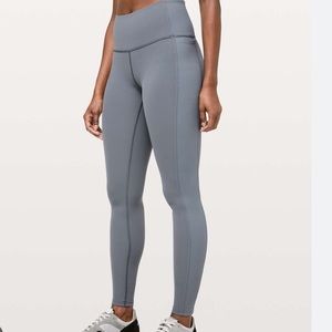NWOT Lululemon Wunder Under High-Rise Tight *Rib 28"
Steam Blue